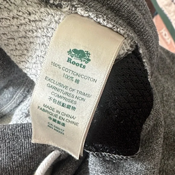 Roots Gray Drawstring Sweatpants - Picture 3 of 4